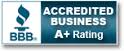 Better Business Bureau Approved - A+ Rating